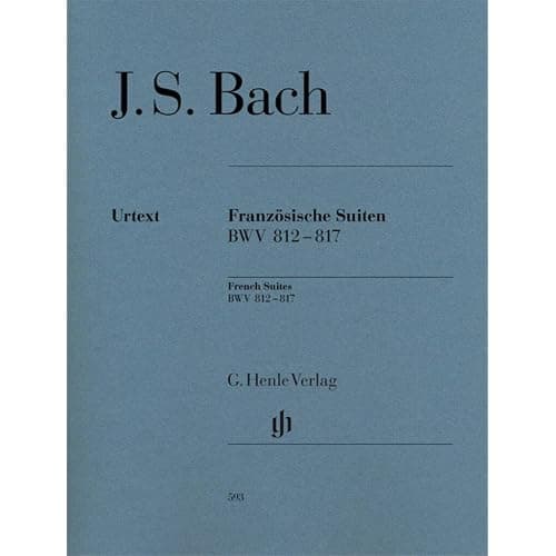 Bach, Suites françaises BWV 812-817, nouvelle édition Urtext Henle