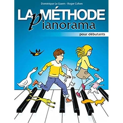 Méthode Pianorama de Le Guern et Cohen, piano pour jeunes débutants