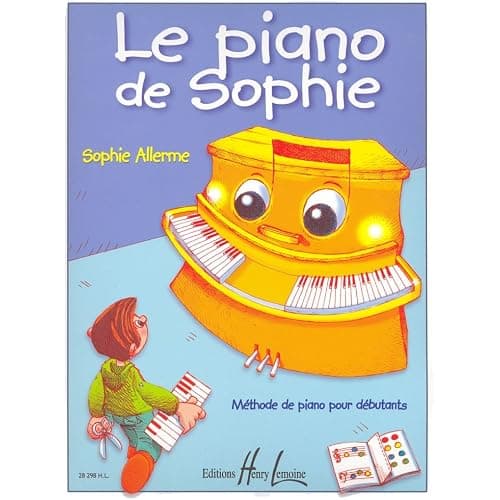 Le piano de Sophie, méthode de piano pour débutants aux éditions Lemoine