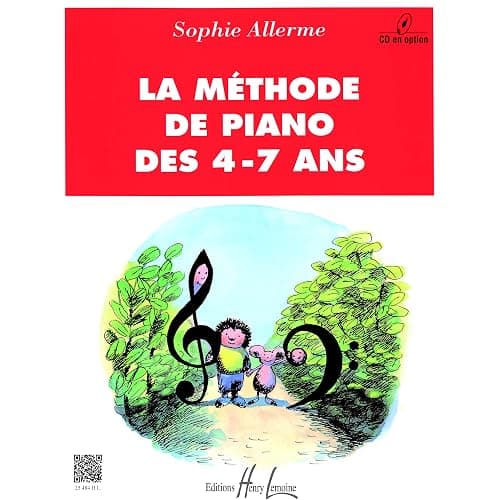 Méthode de piano des 4-7 ans Hervé-Pouillard, volume 1 Initiation