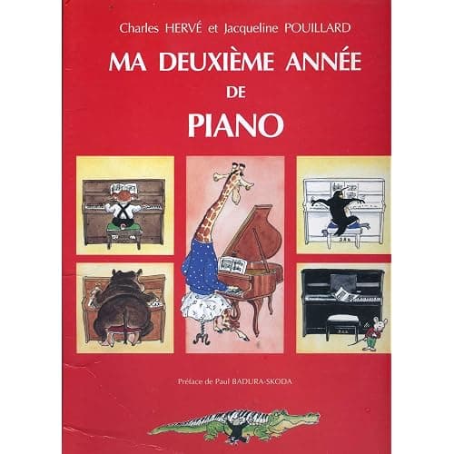 Ma deuxième année de piano, suite de méthode aux éditions Lemoine