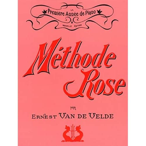 Méthode Rose 1ère année, l’apprentissage du piano pour enfants