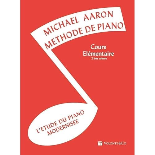 Méthode de piano Cours élémentaire, 2e volume pour élèves déjà initiés