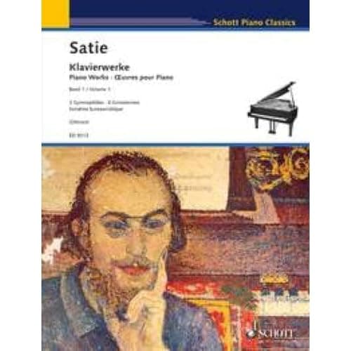 Œuvres pour piano d’Erik Satie vol. 1, Gymnopédies et Gnossiennes