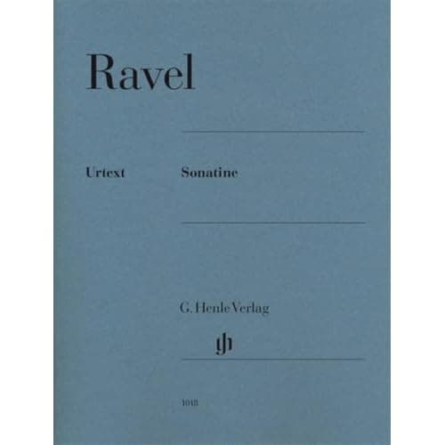 Sonatine pour piano de Maurice Ravel, édition Henle