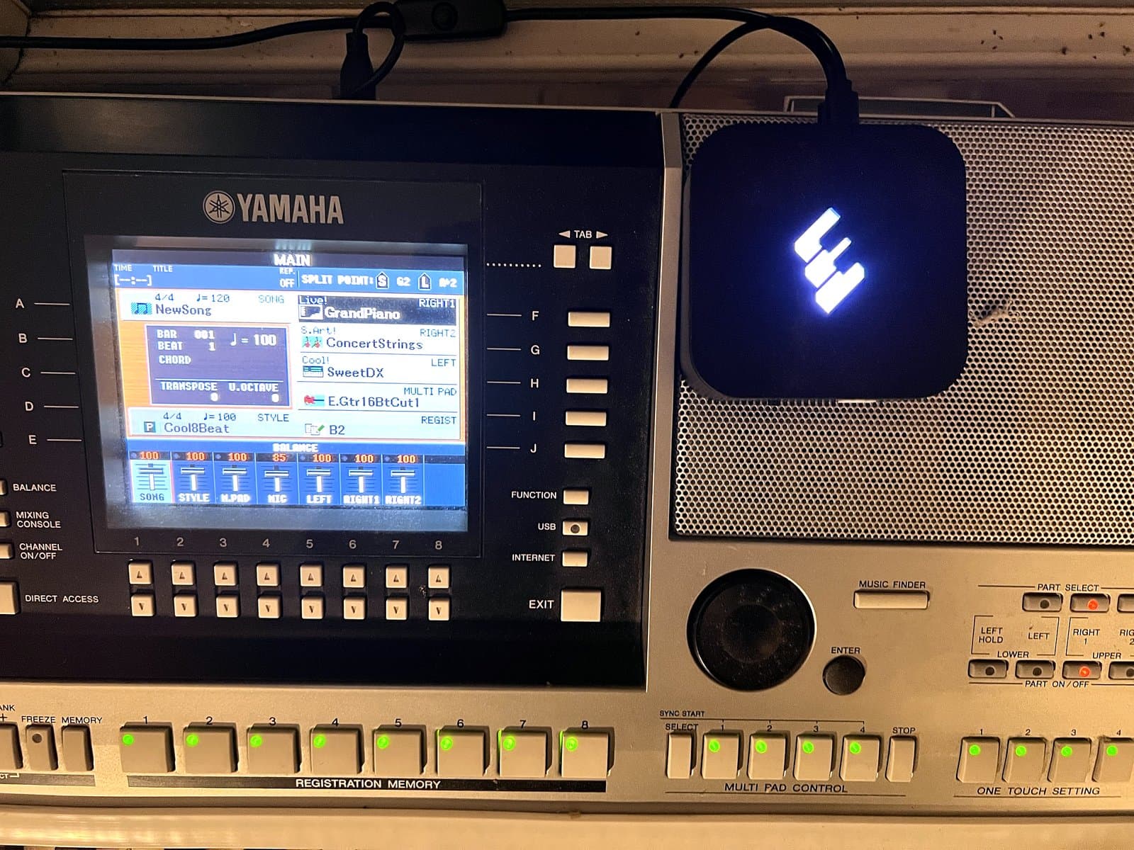 Piano LED Plus : notre test sur un Yamaha PSR-S910